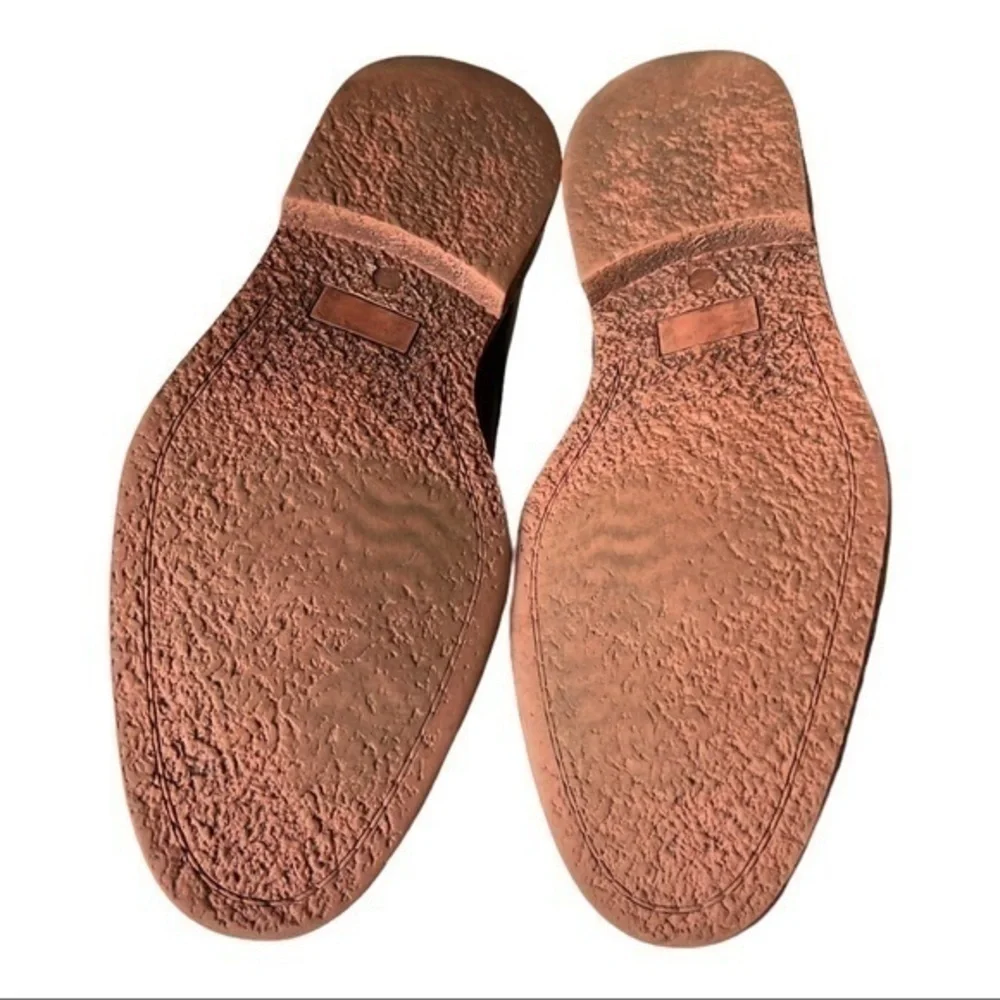 GBX Men Brown Lace Chukka Boots Size 9.5D